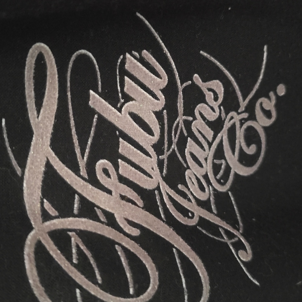 NWT VINTAGE FUBU Black and Red Hoodie with Graphic Accents - Picture 3 of 5